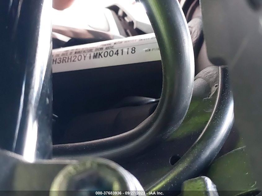 2021 YAMAHA MT-03 MH3RH20Y1MK004118