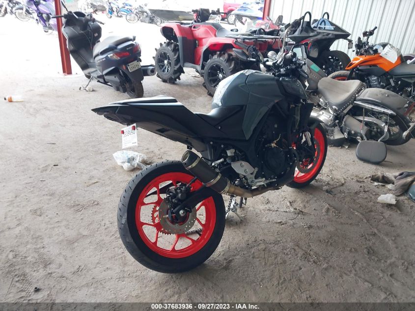 2021 YAMAHA MT-03 MH3RH20Y1MK004118