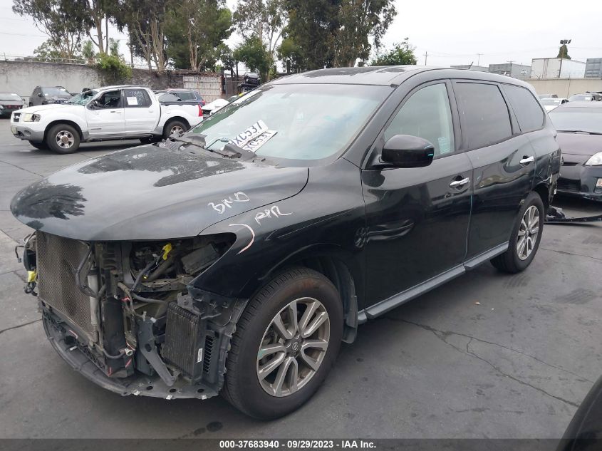 2014 NISSAN PATHFINDER S - 5N1AR2MN4EC726554