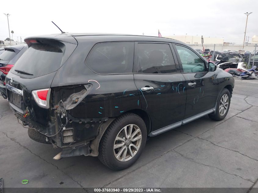2014 NISSAN PATHFINDER S - 5N1AR2MN4EC726554