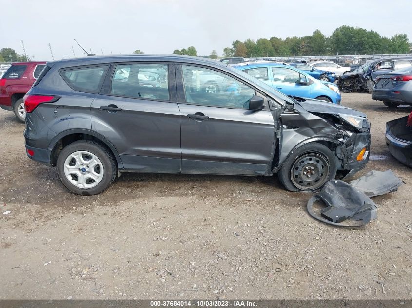 2019 FORD ESCAPE S - 1FMCU0F77KUA59138