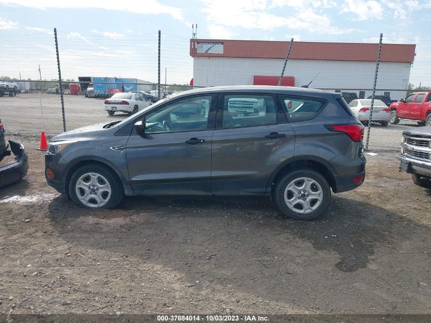 2019 FORD ESCAPE S - 1FMCU0F77KUA59138