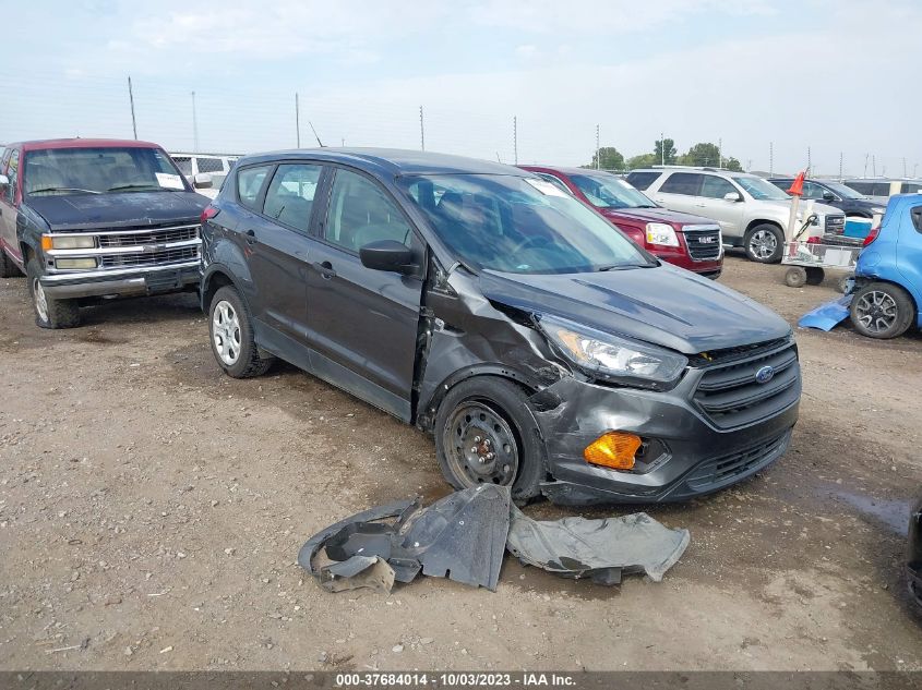 2019 FORD ESCAPE S - 1FMCU0F77KUA59138