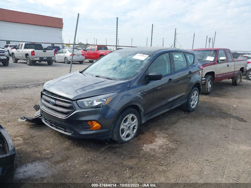 2019 FORD ESCAPE S - 1FMCU0F77KUA59138