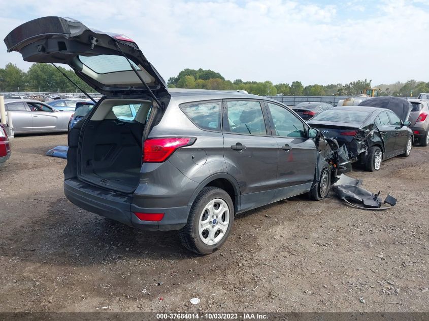 2019 FORD ESCAPE S - 1FMCU0F77KUA59138