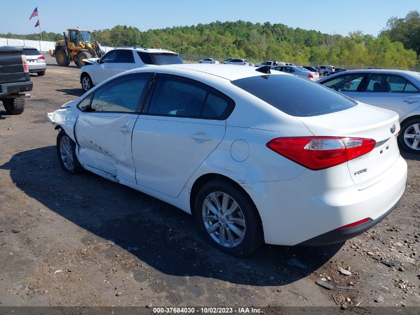 2014 KIA FORTE LX - KNAFX4A61E5088595