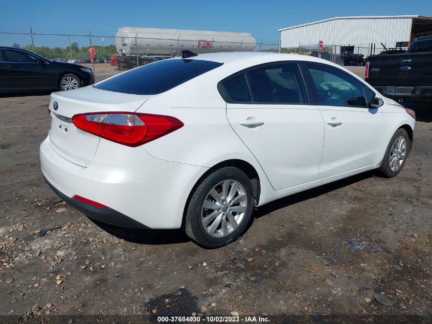 2014 KIA FORTE LX - KNAFX4A61E5088595