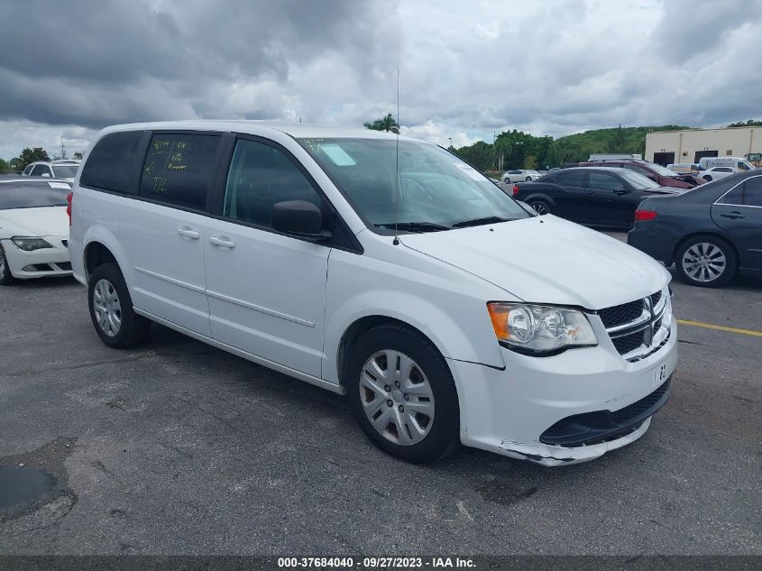 2015 DODGE GRAND CARAVAN SE - 2C4RDGBG1FR686661