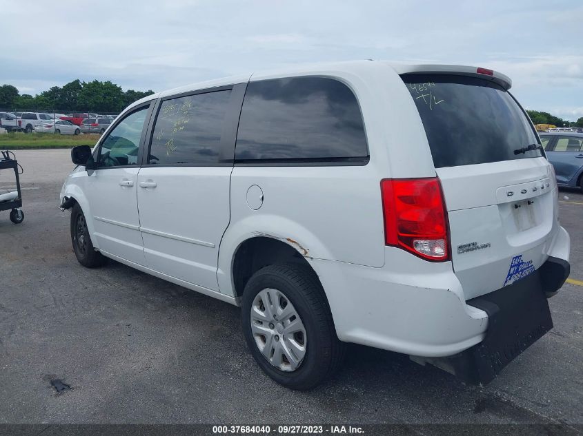 2015 DODGE GRAND CARAVAN SE - 2C4RDGBG1FR686661