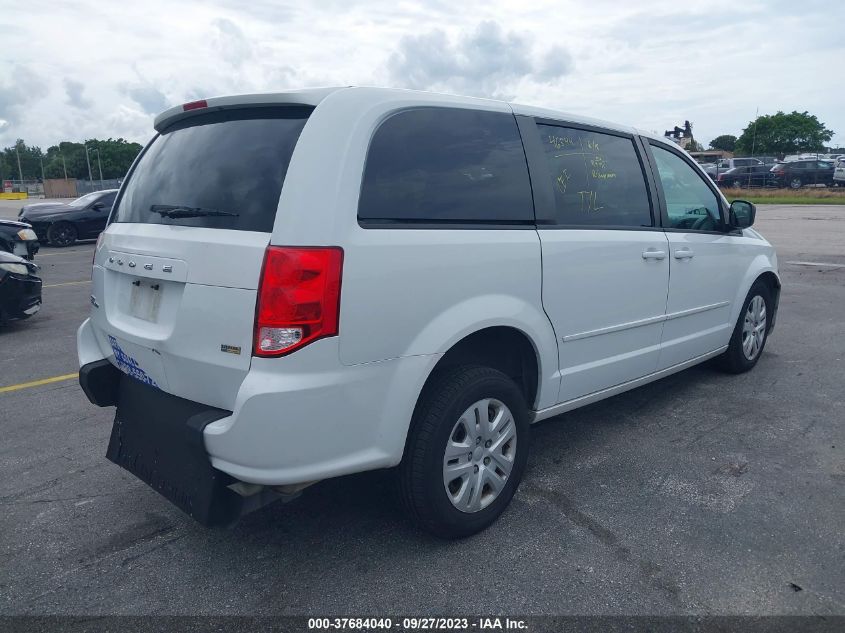 2015 DODGE GRAND CARAVAN SE - 2C4RDGBG1FR686661