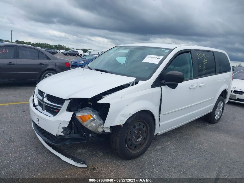 2015 DODGE GRAND CARAVAN SE - 2C4RDGBG1FR686661