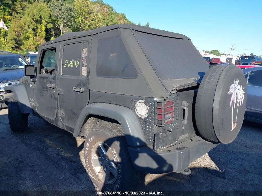 2014 JEEP WRANGLER UNLIMITED SPORT - 1C4BJWDG7EL298942
