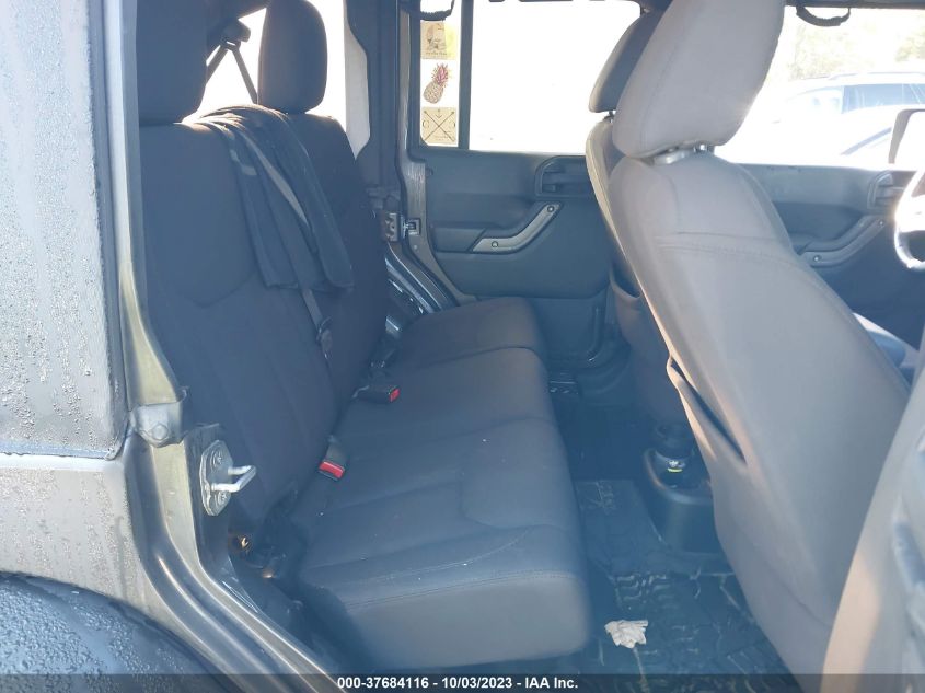 2014 JEEP WRANGLER UNLIMITED SPORT - 1C4BJWDG7EL298942