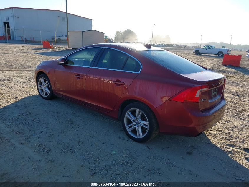 2015 VOLVO S60 T5 DRIVE-E PLATINUM - YV140MFD9F2306673