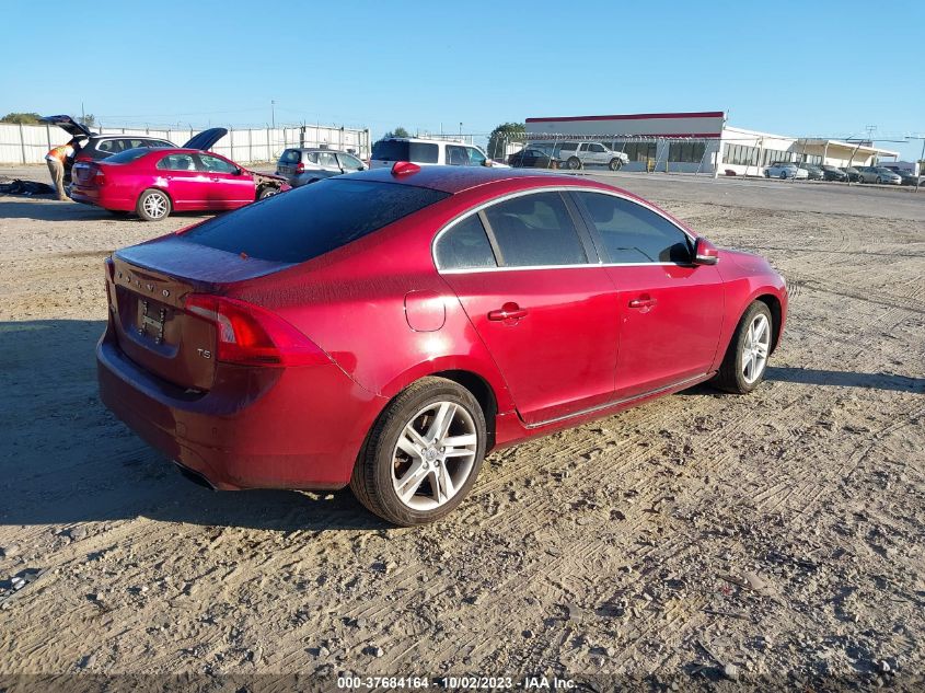 2015 VOLVO S60 T5 DRIVE-E PLATINUM - YV140MFD9F2306673