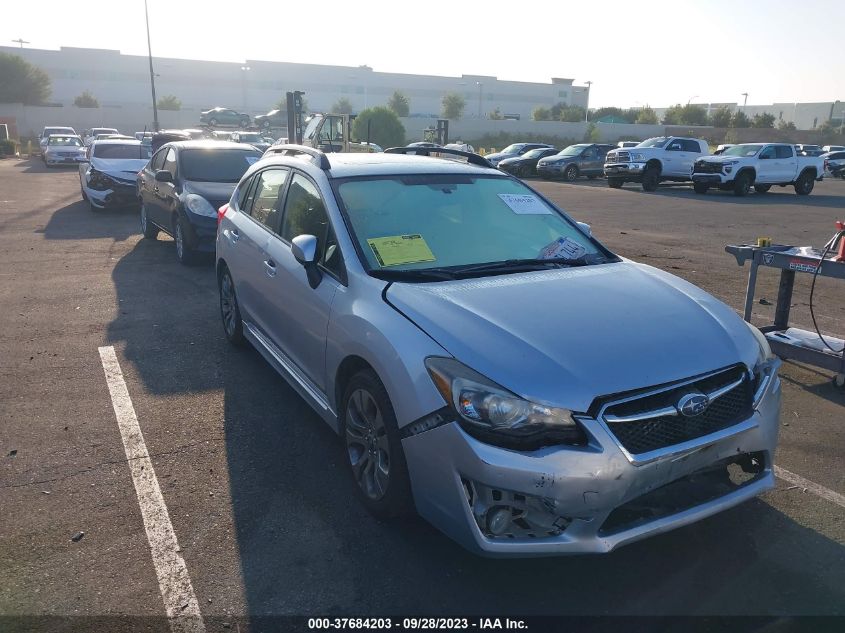2015 SUBARU IMPREZA WAGON 2.0I SPORT LIMITED - JF1GPAZ61F8243999