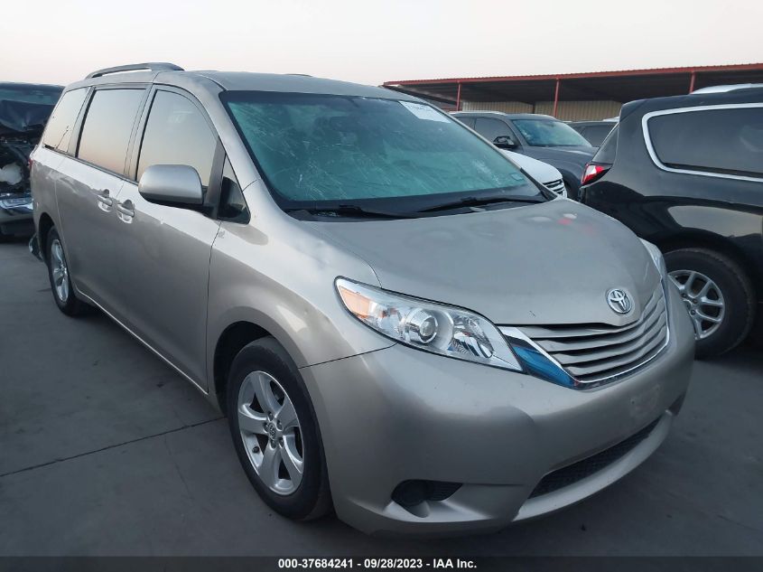 5TDKZ3DC8HS872441 2017 TOYOTA SIENNA, photo no. 1