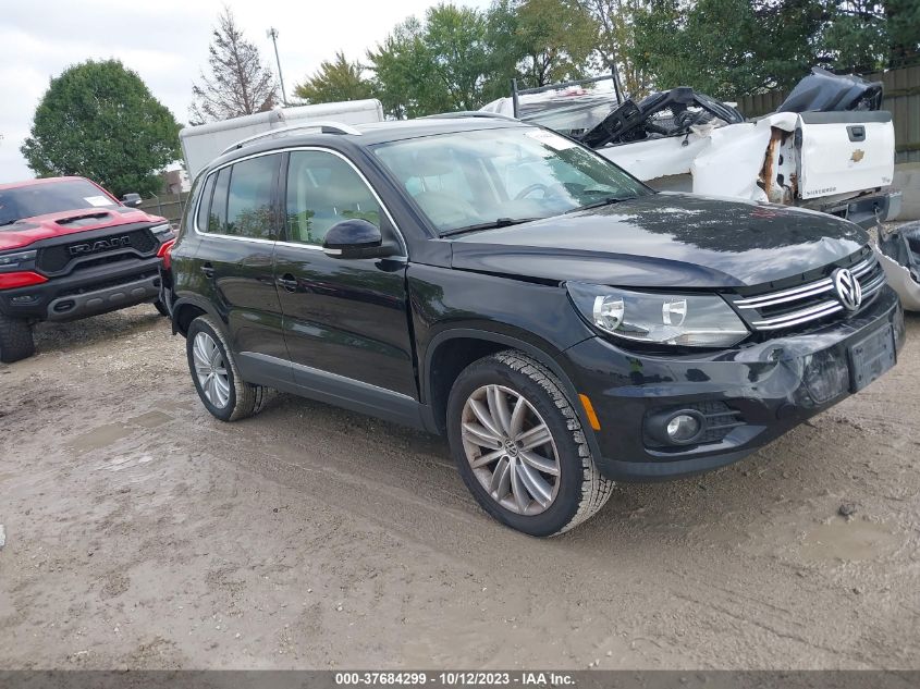 2014 VOLKSWAGEN TIGUAN SEL - WVGBV3AX0EW594502