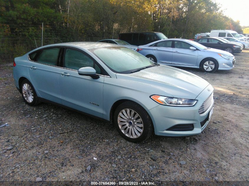 2014 FORD FUSION S HYBRID - 3FA6P0UU9ER368967