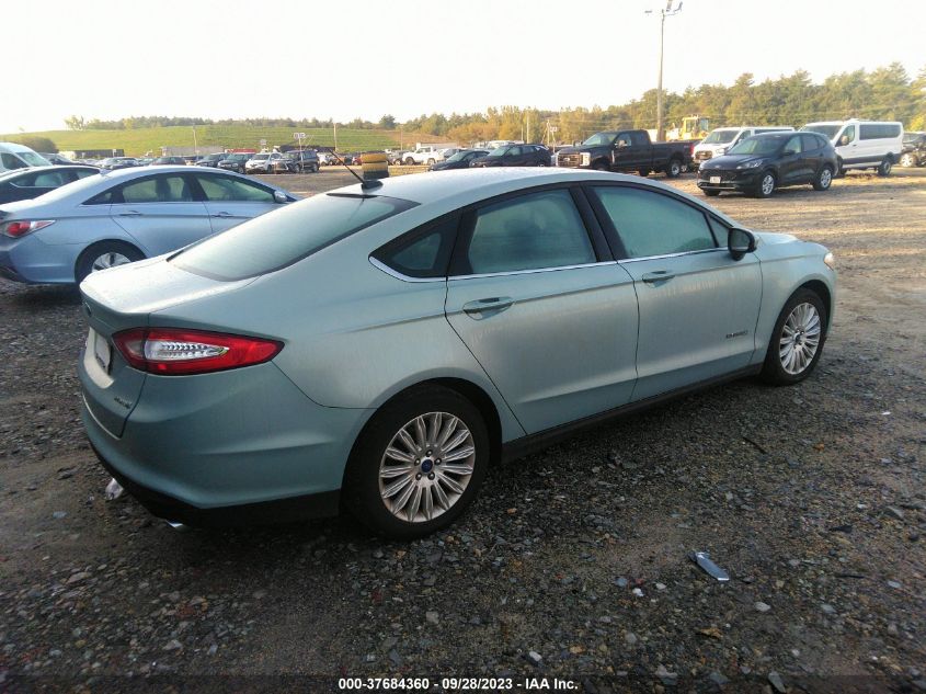 2014 FORD FUSION S HYBRID - 3FA6P0UU9ER368967