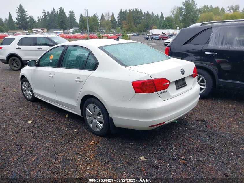 2014 VOLKSWAGEN JETTA SEDAN SE - 3VWD17AJ4EM232052