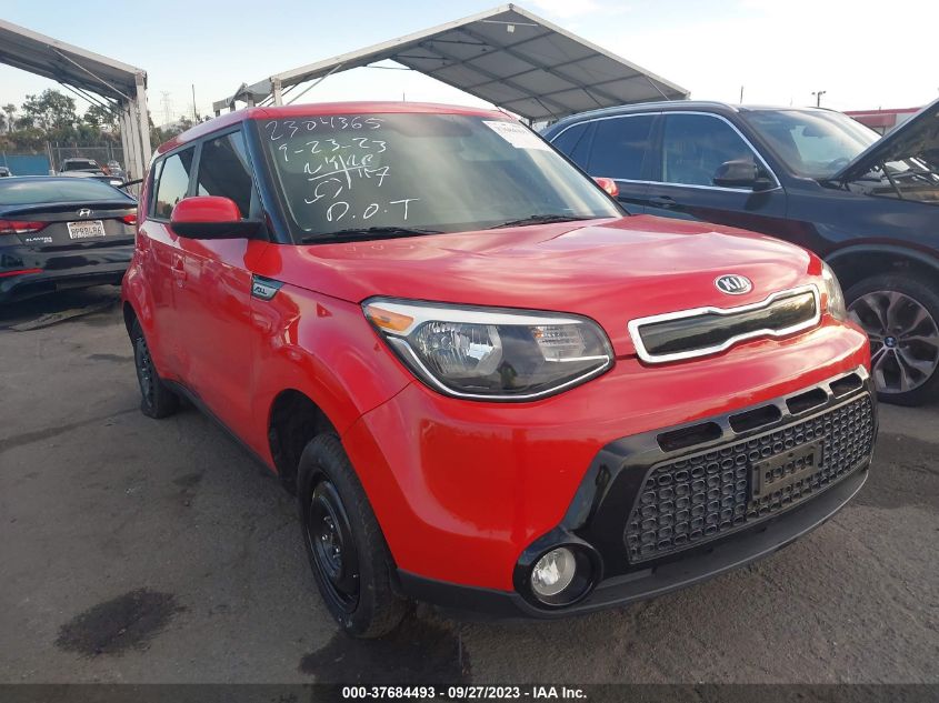2016 KIA SOUL + - KNDJP3A53G7867678