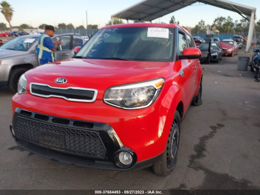 2016 KIA SOUL + - KNDJP3A53G7867678