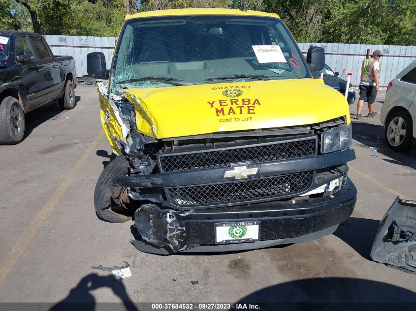 2022 CHEVROLET EXPRESS CARGO RWD 3500 REGULAR WHEELBASE WT - 1GCZGGFP7N1172432