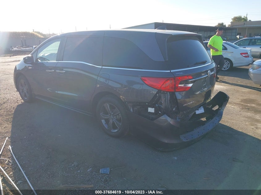 VIN 5FNRL6H52NB015898 2022 HONDA ODYSSEY EX