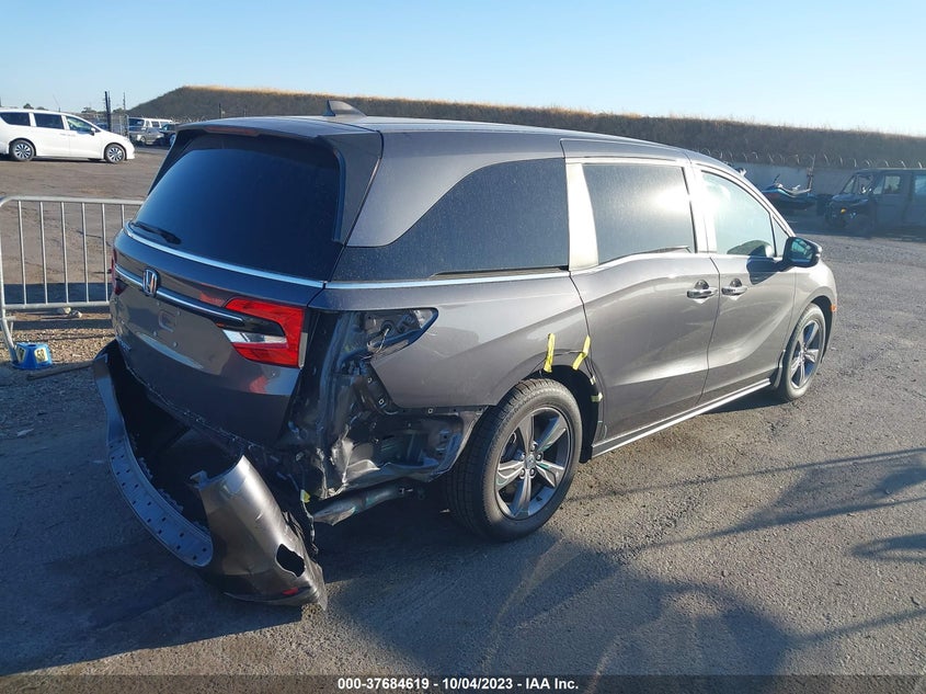 VIN 5FNRL6H52NB015898 2022 HONDA ODYSSEY EX