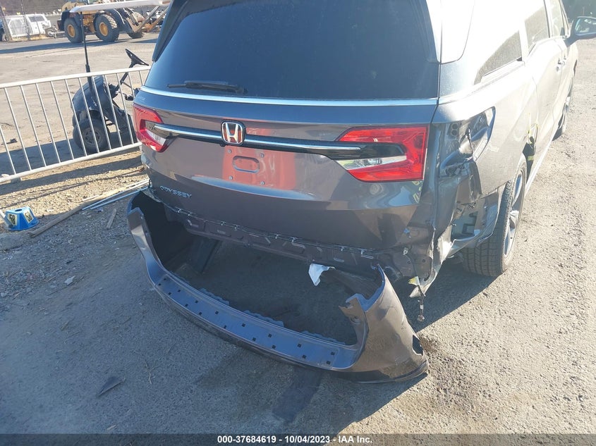 VIN 5FNRL6H52NB015898 2022 HONDA ODYSSEY EX