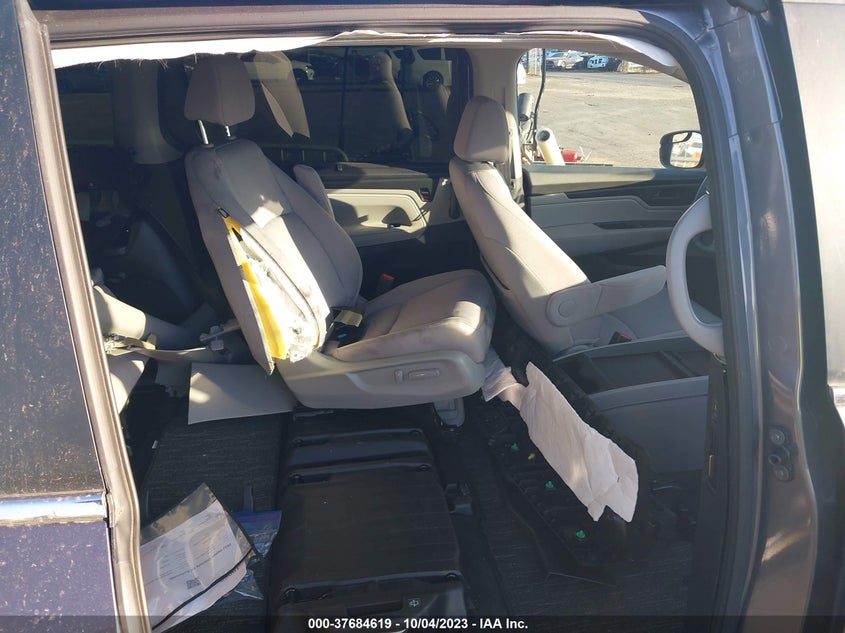 VIN 5FNRL6H52NB015898 2022 HONDA ODYSSEY EX