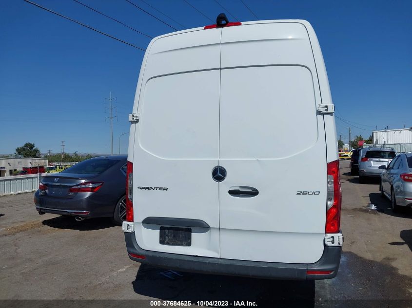 2019 MERCEDES-BENZ SPRINTER 2500 HIGH ROOF V6 WD4PF1CD7KP156585