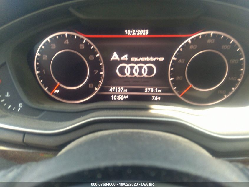 2017 AUDI A4 PRESTIGE - WAURNBF47HN067155