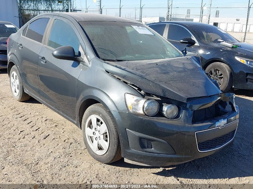 2014 CHEVROLET SONIC LS - 1G1JA5SH8E4128125
