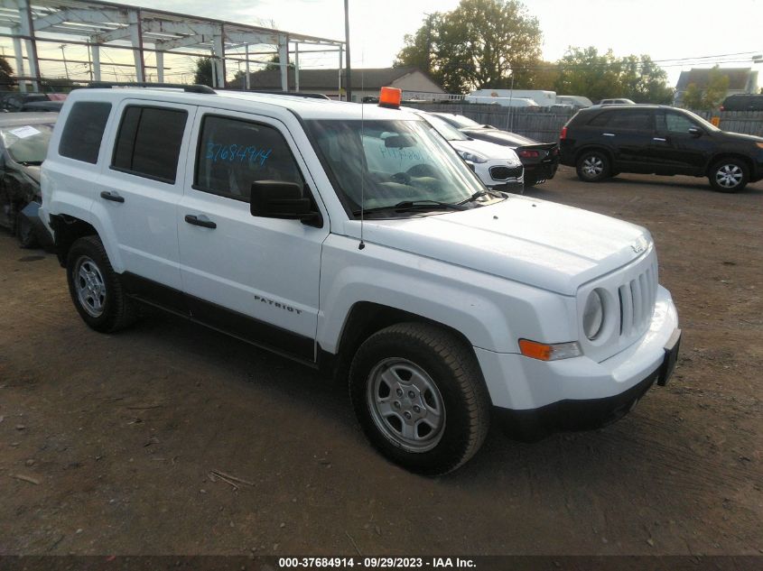 2015 JEEP PATRIOT SPORT - 1C4NJRBB8FD248147
