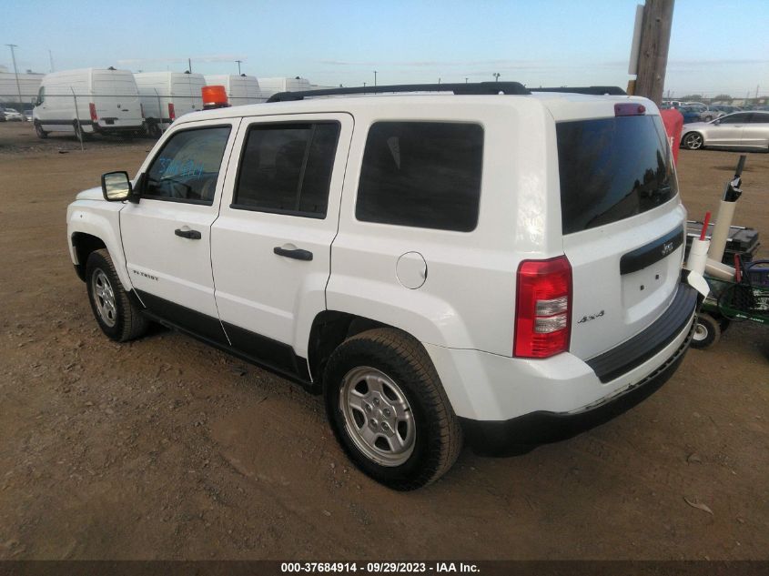 2015 JEEP PATRIOT SPORT - 1C4NJRBB8FD248147