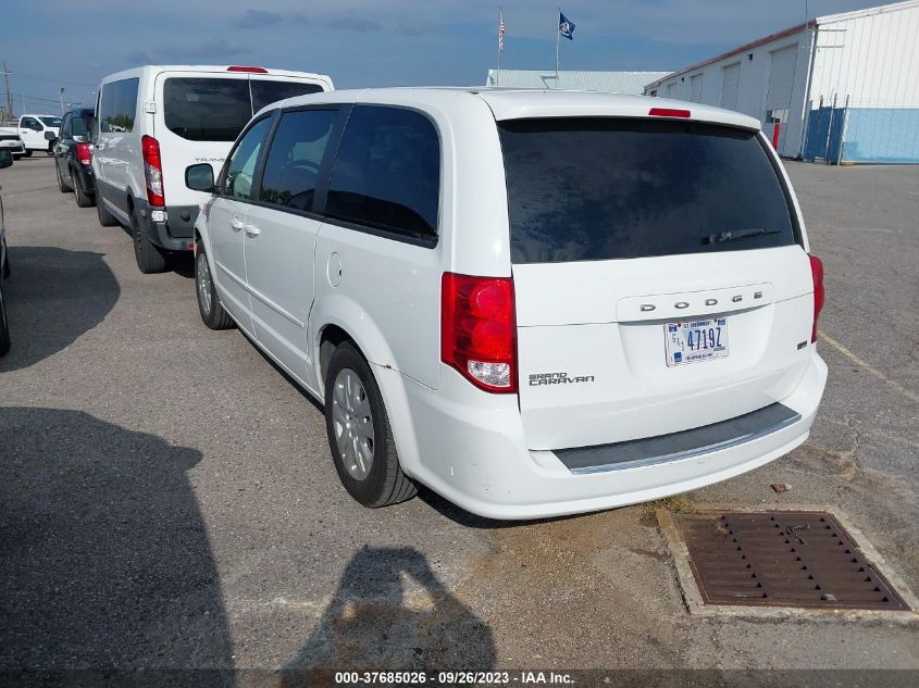2015 DODGE GRAND CARAVAN SE - 2C4RDGBG4FR533210