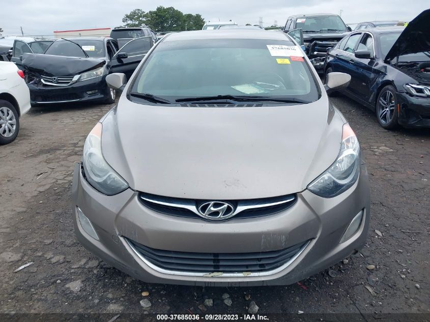 2013 HYUNDAI ELANTRA GLS - 5NPDH4AE9DH181801