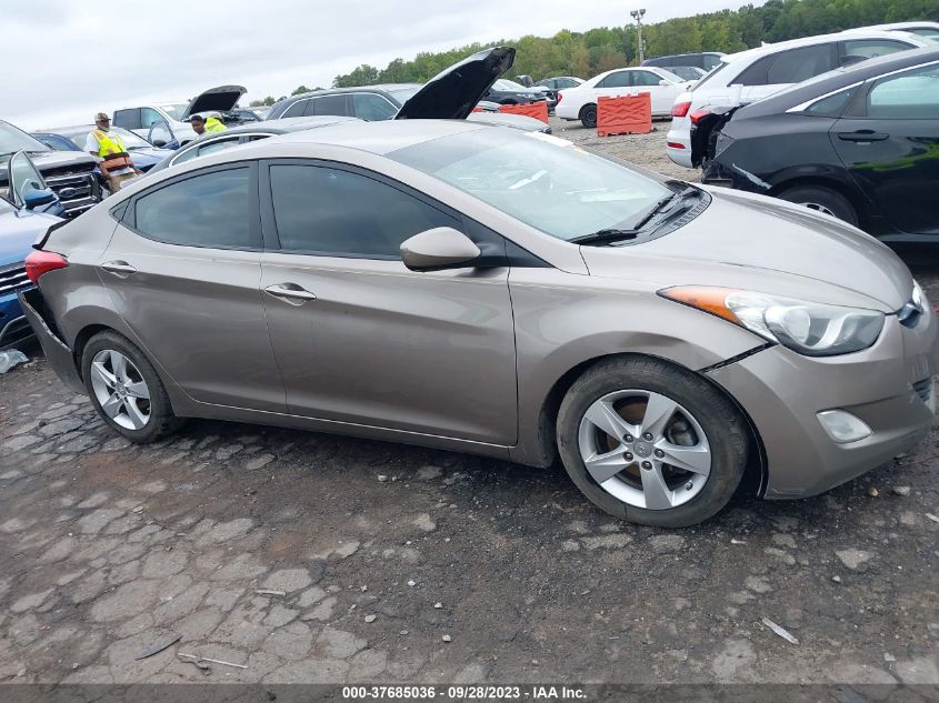 2013 HYUNDAI ELANTRA GLS - 5NPDH4AE9DH181801