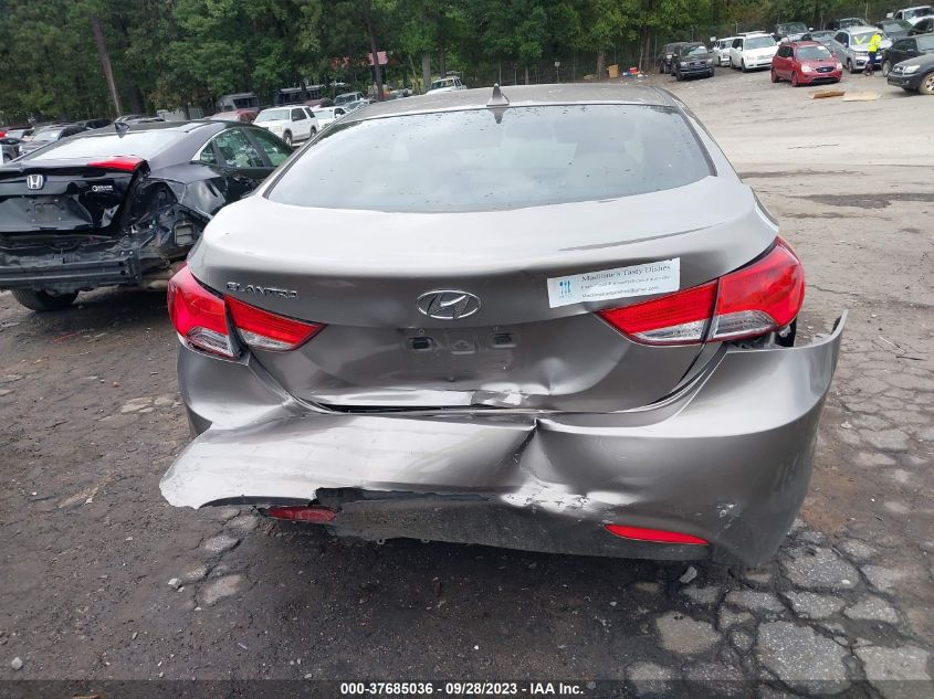 2013 HYUNDAI ELANTRA GLS - 5NPDH4AE9DH181801