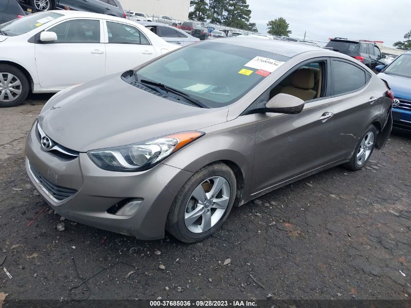 2013 HYUNDAI ELANTRA GLS - 5NPDH4AE9DH181801