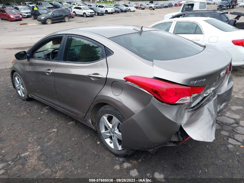 2013 HYUNDAI ELANTRA GLS - 5NPDH4AE9DH181801