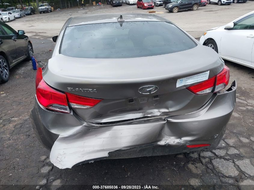 2013 HYUNDAI ELANTRA GLS - 5NPDH4AE9DH181801