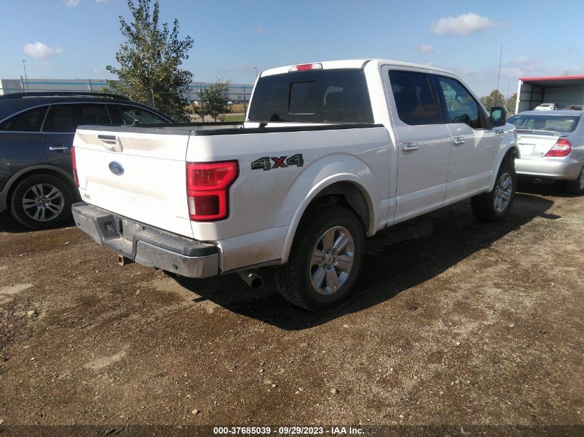 2018 FORD F-150 XL/XLT/LARIAT - 1FTEW1E53JFD34049