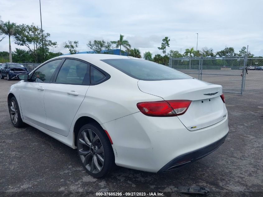 2015 CHRYSLER 200 S - 1C3CCCBB4FN733088