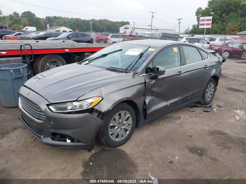 2014 FORD FUSION S - 1FA6P0G77E5372430