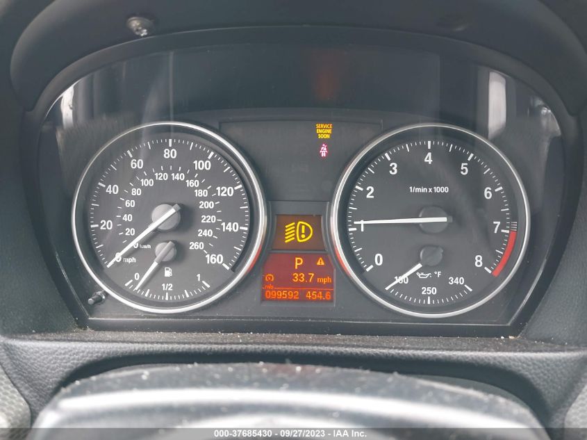 2013 BMW 335I WBADX7C51DJ589537