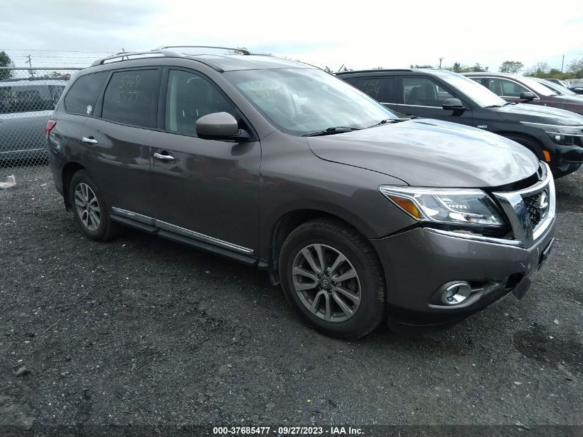 2014 NISSAN PATHFINDER SL - 5N1AR2MM0EC717874