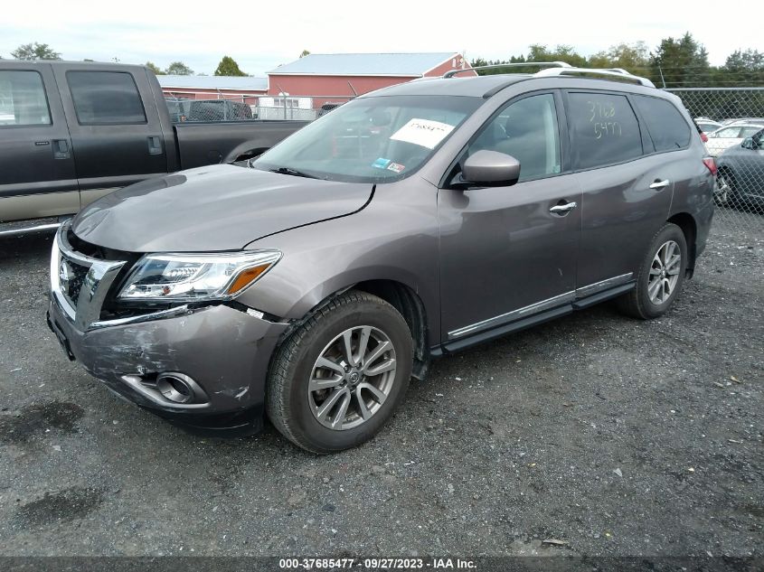 2014 NISSAN PATHFINDER SL - 5N1AR2MM0EC717874